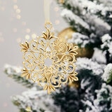 Buy 5pc Ornaments Gold Feature1 Image at Costco.co.uk