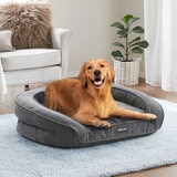 Image of dog bed without dog