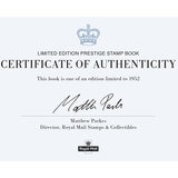 Buy HMQ Platinum Jubilee Ltd Edition Prestige Stamp Book Certificate Image at Costco.co.uk