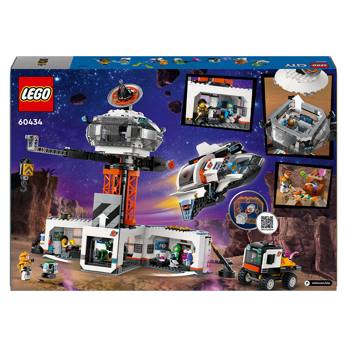 Buy LEGO City Space Base & Rocket Launch Pad Box Image at Costco.co.uk