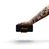 Marshall Emberton Portable Bluetooth Speaker, Wireless & Water Resistant in Brass and Black