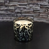 Torc 4 Wick Large Scented Candle in Handblown Glass, Bamboo & Cedar