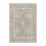 Korhani Washable Neutral Floral Area Rug, 240 x 300 cm Korhani Washable Neutral Floral Area Rug, 240 x 300 cm