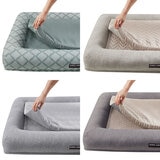 Kirkland Signature 2-in-1 Bolster Pet Bed in 4 Options