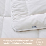 Silentnight Natural Wool Heavyweight Duvet