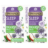 Twinings Superblends Sleep Tea Bags, 2 x 40 Pack