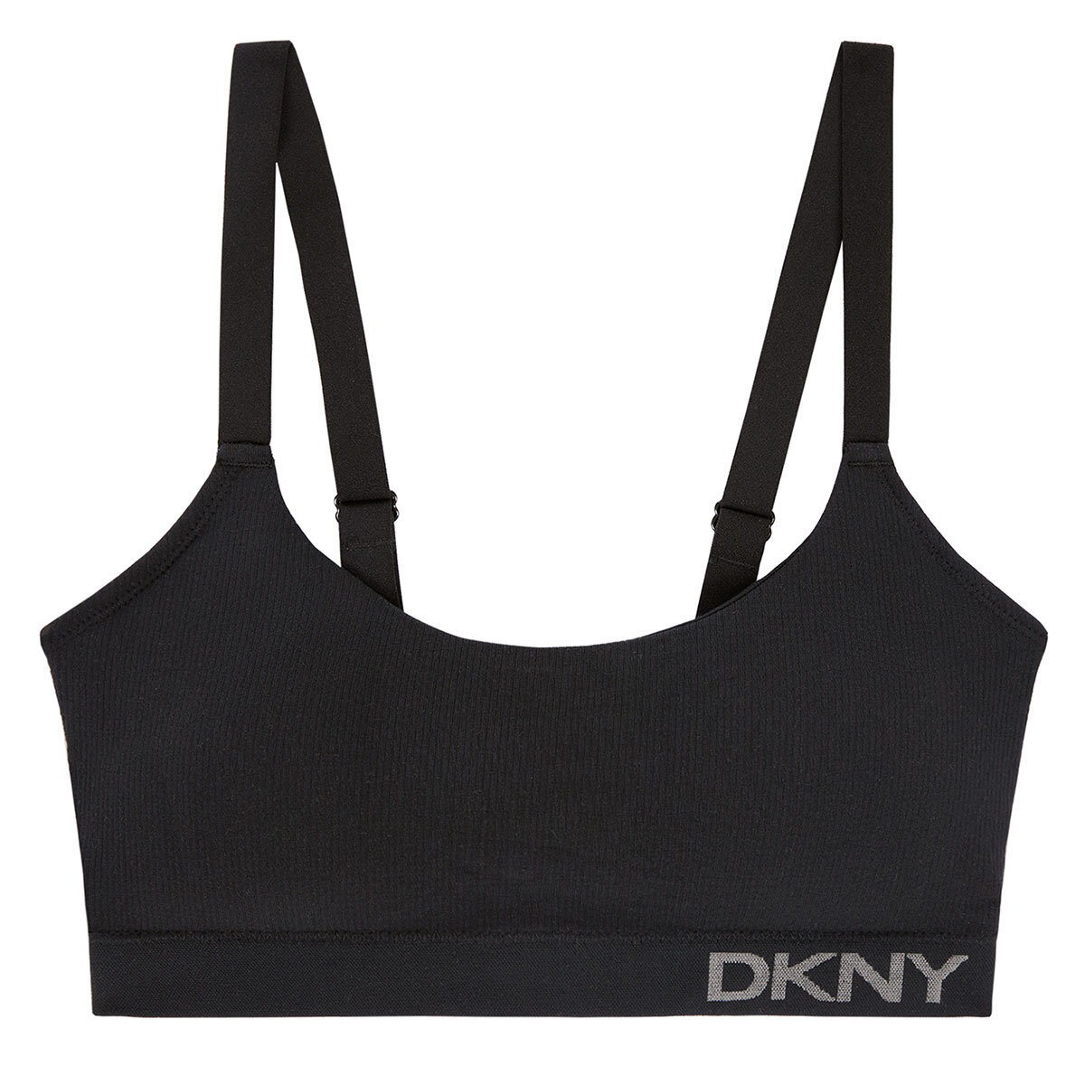 DKNY Ladies Seamless Ribbed Bralette 2 Pack