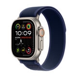 Apple Watch Ultra 2 GPS + Cellular, 49mm Titanium Case with Blue Trail Loop - S/M MX4J3QA/A