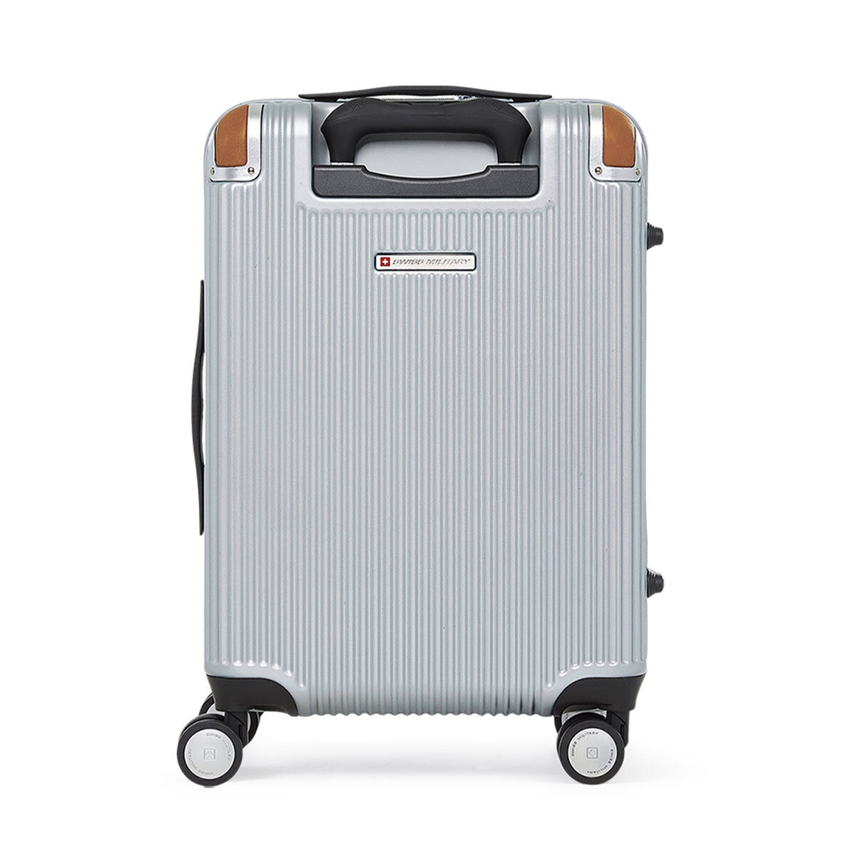 Swiss Military 51cm Carry On Hardside Case in Silver