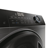 Haier I-Pro Series 5 HW80-B14959S8TU1, 8kg, 1400rpm Washing Machine, A Rated in Anthracite