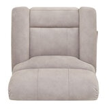 True Innovations Hayden Beige Fabric Manual Recliner Chair