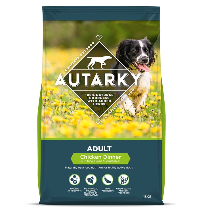 Autarky Complete Dog Food Chicken Dinner, 18kg Autarky Complete Dog Food Chicken Dinner, 18kg