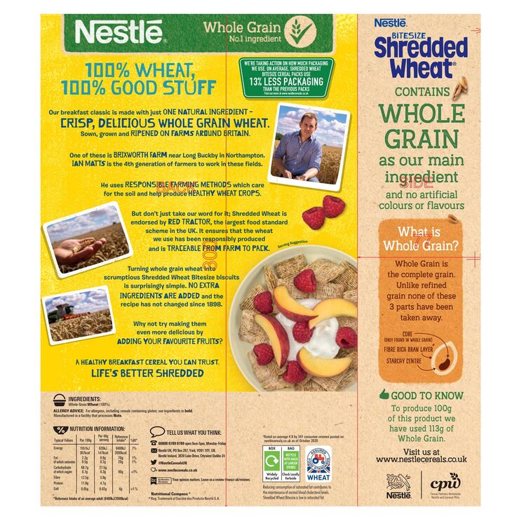 Nestle Bitesize Shredded Wheat, 2 x 720g | Costco UK