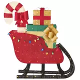 Buy Glitter String LED Sleigh Side2 Image at Costco.co.uk