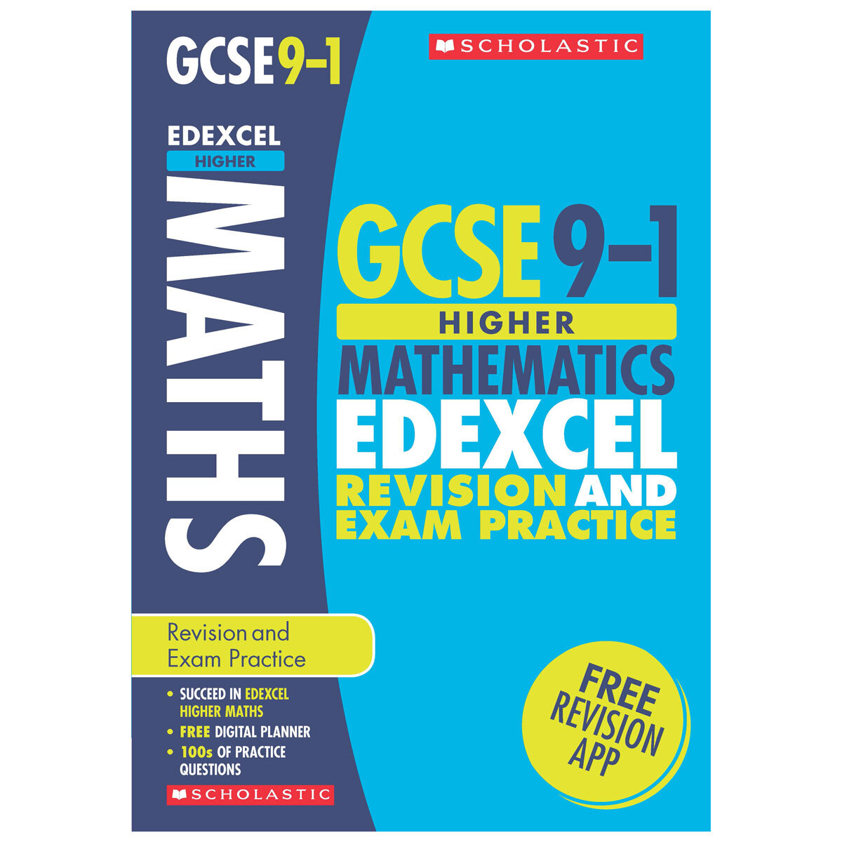 Scholastic GCSE Maths Revision Guide & Exam Practice Workbook in 4 Options