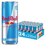 Red Bull Sugar Free PMP £1.60, 24 x 250ml