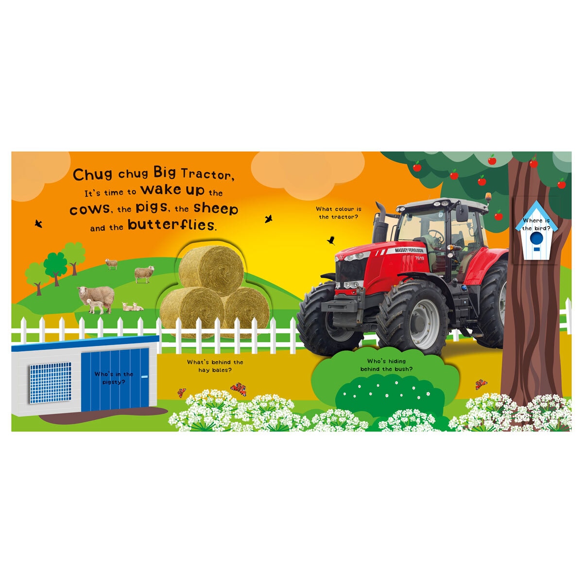 Chug Chug Tractor, The Best Noisy Tractor Book Ever! (2+ Years)