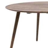 Gallery Hatfield Smoked Round Dining Table, Seats 4