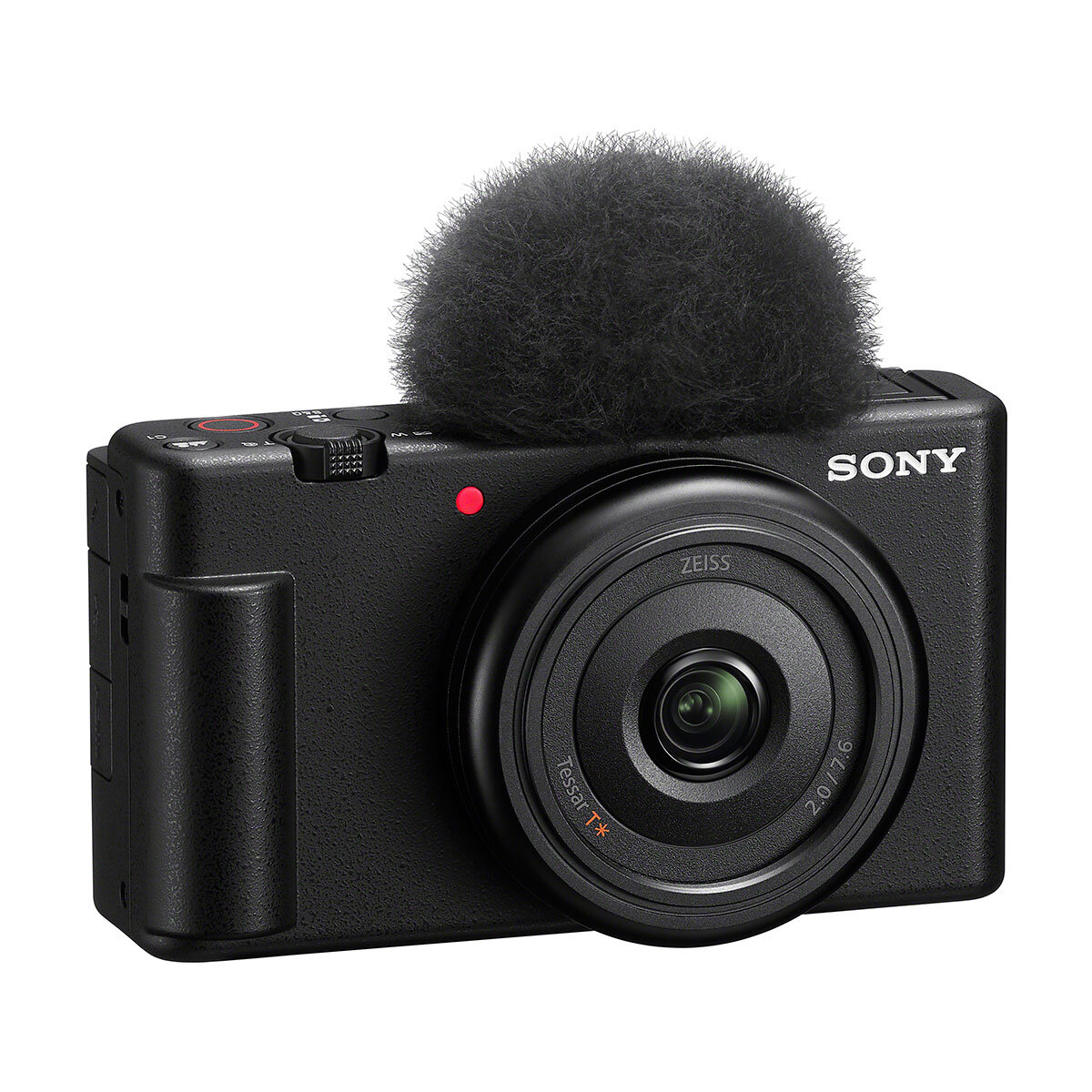 Sony ZV-1F Vlogging Camera Kit with  Shooting Grip and SF-E Series 256GB SD Card GPVPT2BT.SYU