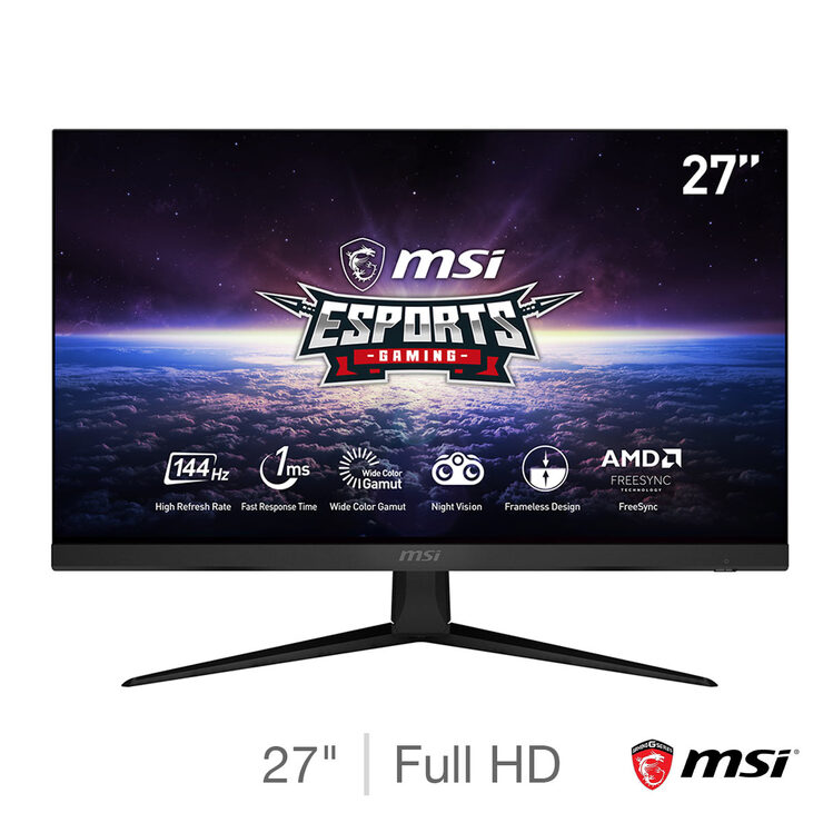 Msi G271, 27 Inch Full Hd Monitor, 9s6-3cb51t-008 