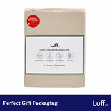 Luff 700 Thread Count 100% Organic Bamboo Pillowcases 2 Pack Light Grey2 Luff 700 Thread Count 100% Organic Bamboo Pillowcases 2 Pack Light Grey2