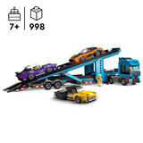 Lego City Car Transporter Truck with Sports Cars Item Image