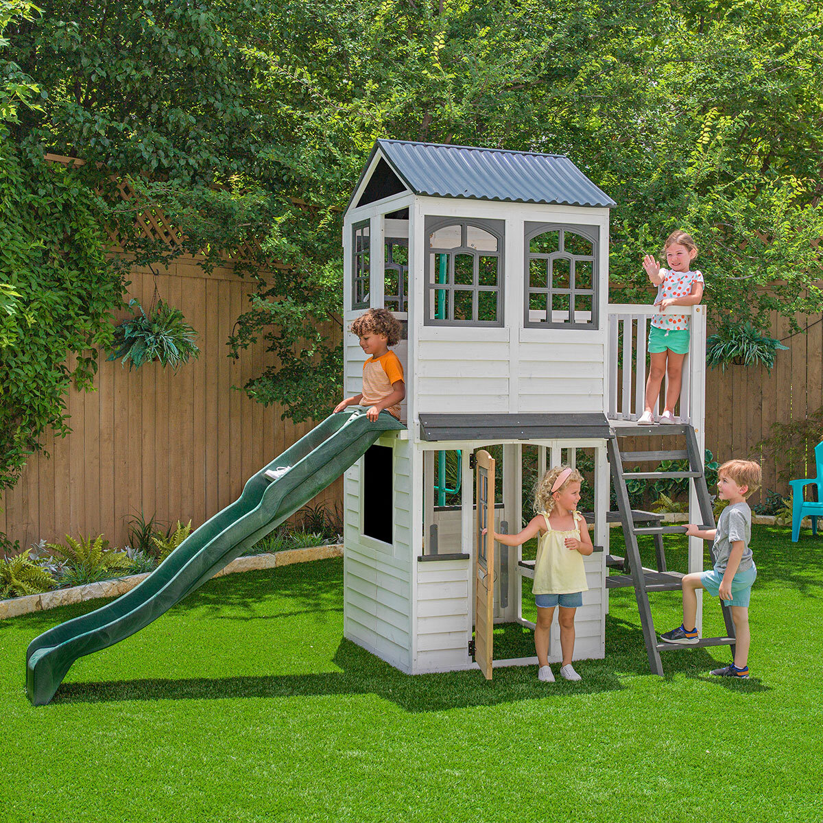 kidkraft cedar summit playhouse costco