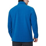 Mondetta Mens Quarter Zip Pullover in Blue