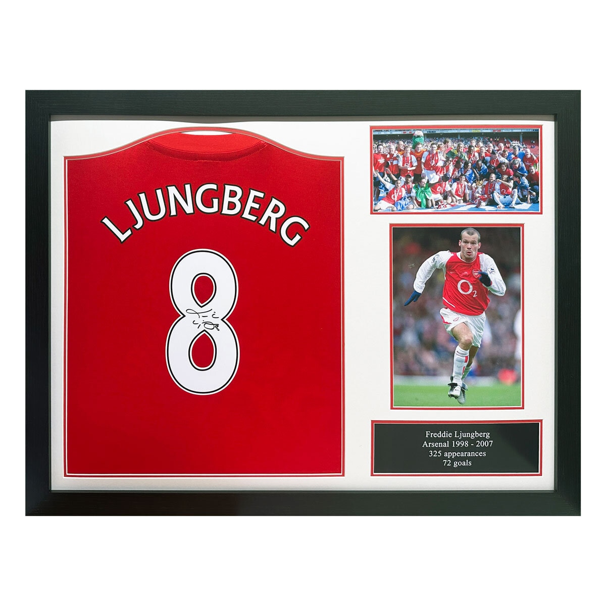 Freddie Ljungberg Signed Arsenal Football Shirt