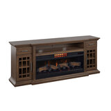 Tresanti Everett Media Mantel with ClassicFlame CoolGlow 2-in-1 Electric Fireplace & Fan