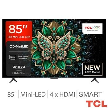 TCL 85C6K 85 Inch Mini LED Smart TV TCL 85C6K 85 Inch Mini LED Smart TV