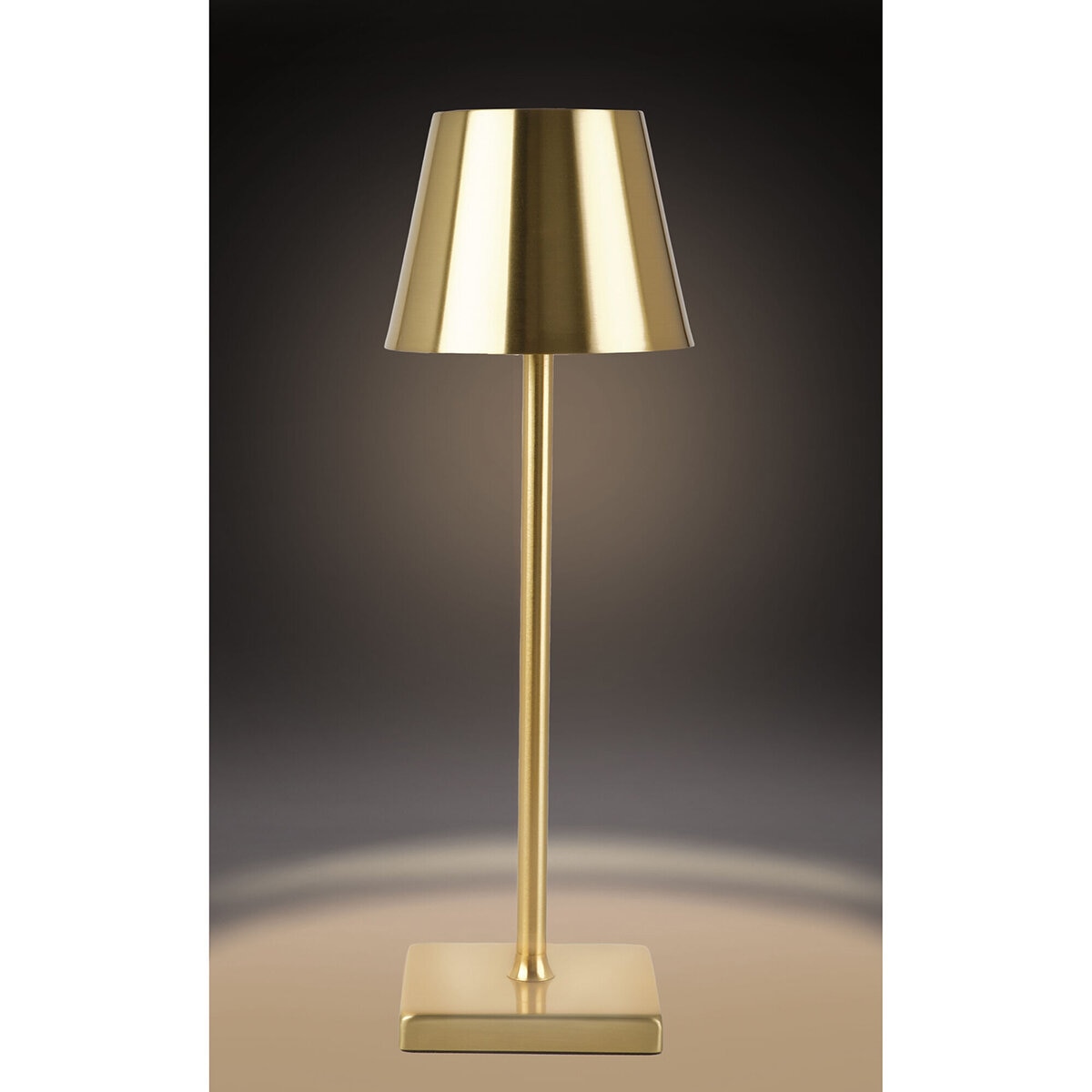 Mikasa Rechargeable Lamps in Gold