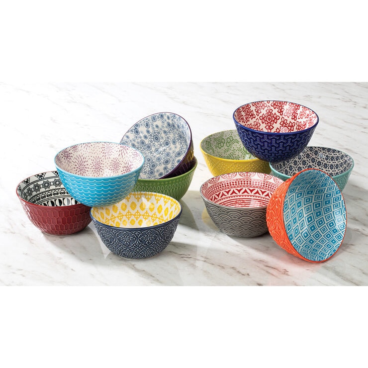 Signature Stoneware 10 Piece Serving Bowl Set Costco UK