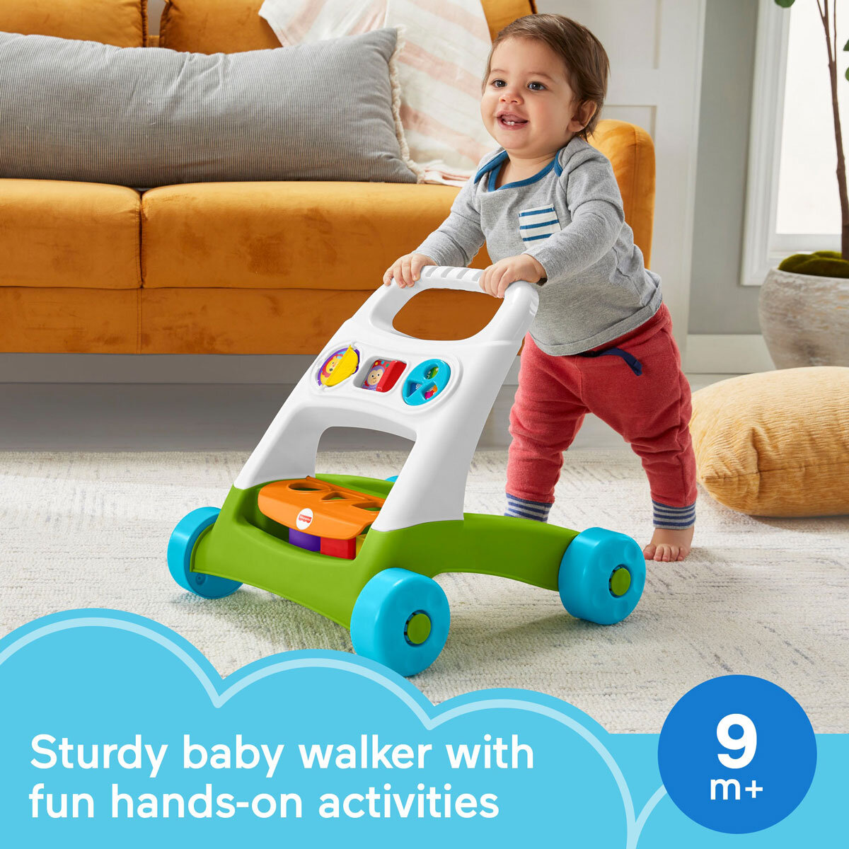 Buy Fisher Price Walk N Play Lifestyle2 Image at Costco.co.uk