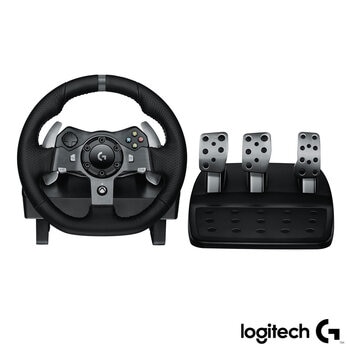 Logitech G920 Driving Force Gaming Steering Wheel & Pedal Compatible with Xbox Series X & One