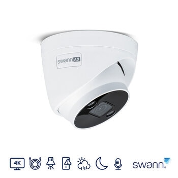 Swann 4K Dome Add on Camera SWNHD-ADVANCXD-GL Swann 4K Dome Add on Camera SWNHD-ADVANCXD-GL
