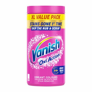 Vanish Gold Oxi Action Powder Fabric Stain Remover, 1.9kg Vanish Gold Oxi Action Powder Fabric Stain Remover, 1.9kg