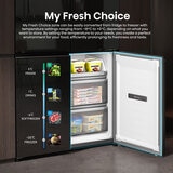 Hisense RQ5X560SFLEF, Multi Door Fridge Freezer, E Rated in Black