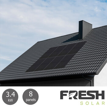 Fresh Solar 3.4kW Solar PV System [8 Panels] - Fully Installed