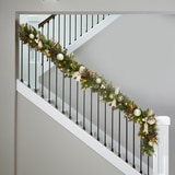 Garland with gold lights