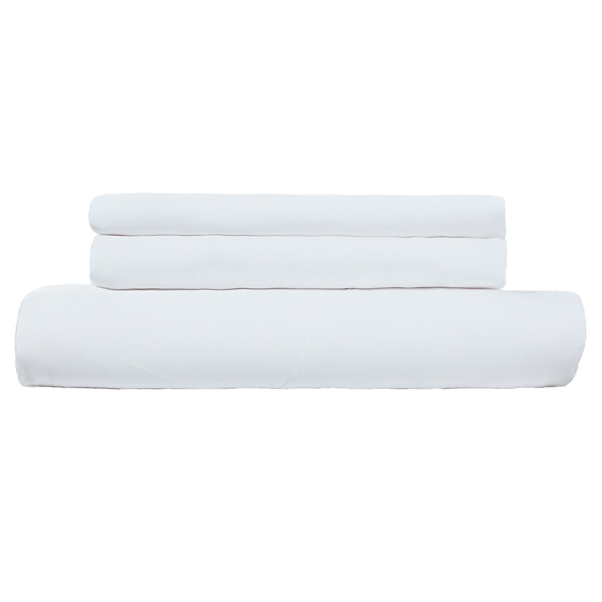 Luff White Silk Duvet Two Pillowcases