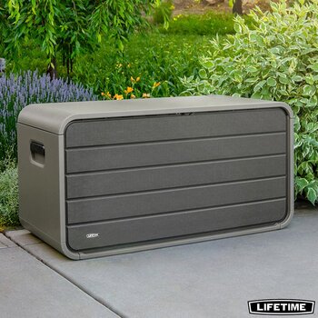 Lifetime 623 Litre Modern Outdoor Storage Deck Box - Model 60438U