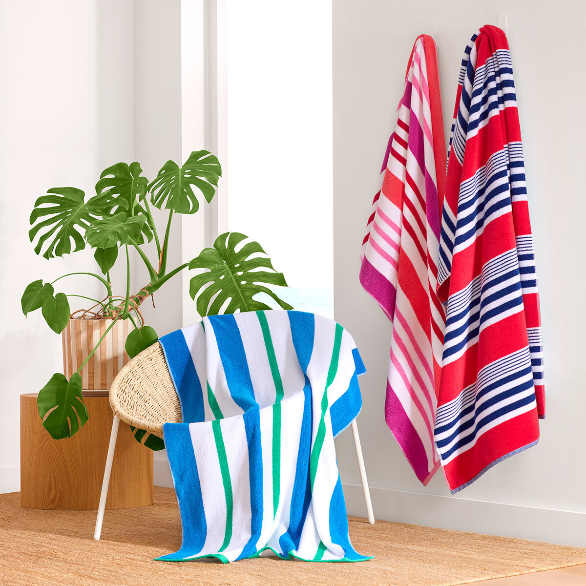 Loftex Beach towels in all 3 colours