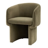 Gallery Holm Green Fabric Dining Chair