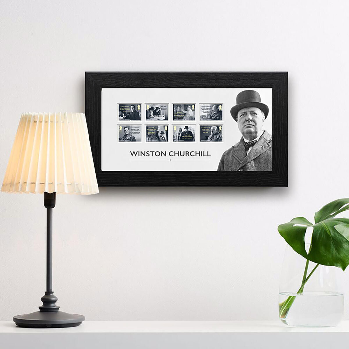 Royal Mail® Winston Churchill Framed Stamp Set