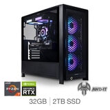 Buy AWD-IT T Frame 7, AMD Ryzen 7 9800X3D, 32GB RAM, 2TB SSD, NVIDIA GeForce RTX 5080, Gaming Desktop PC at costco.co.uk