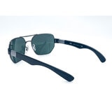 Ray-Ban Gunmetal and Black Sunglasses with Green Lenses, RB3672 004/71