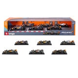 Burago 1:43 Scale Highly Detailed Formula One Cars 6 Pack (3+ Years)