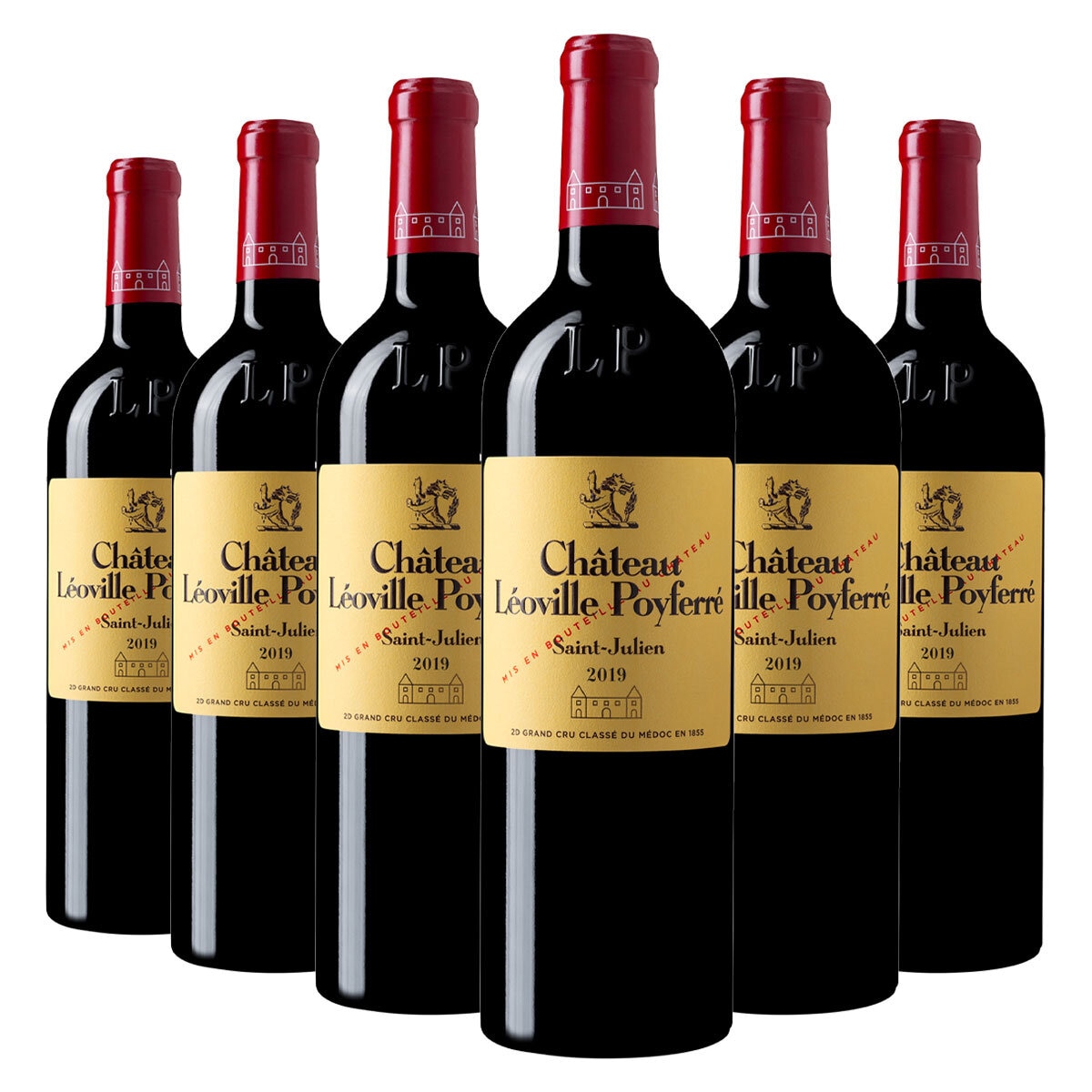 Chateau Leoville Poyferre St Julien GCC 2019, 6 x 75cl