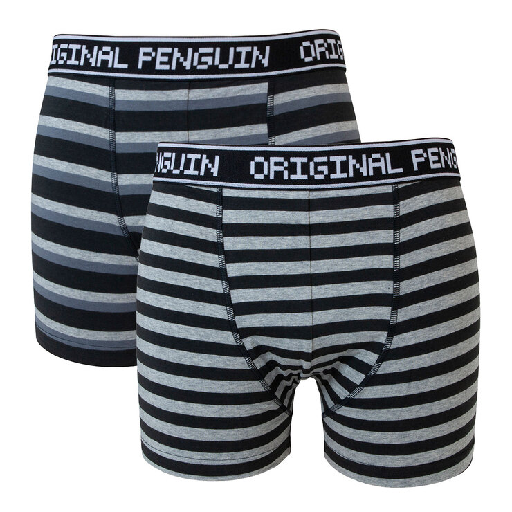 Original Penguin Men's 4 Pack Boxer Shorts in Black | Costco UK